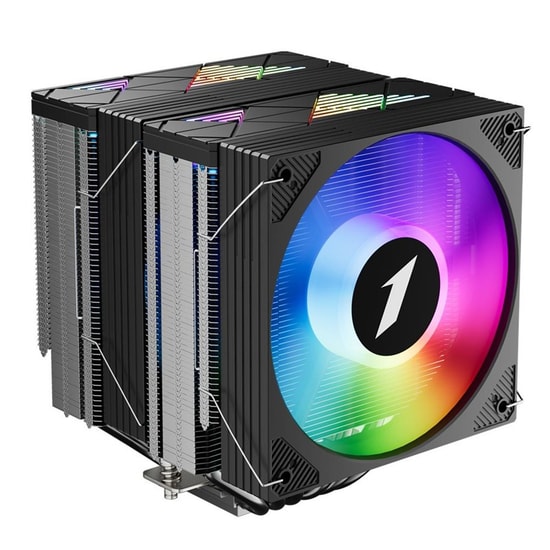 1st Player Cryo CY12LD Siyah 2x120mm İşlemci Soğutucu (CY12LD-BK) - ARGB, 4 Pin PWM, AM5/LGA 1851-1700, 1900 RPM