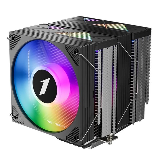 1st Player Cryo CY12LD Siyah 2x120mm İşlemci Soğutucu (CY12LD-BK) - ARGB, 4 Pin PWM, AM5/LGA 1851-1700, 1900 RPM