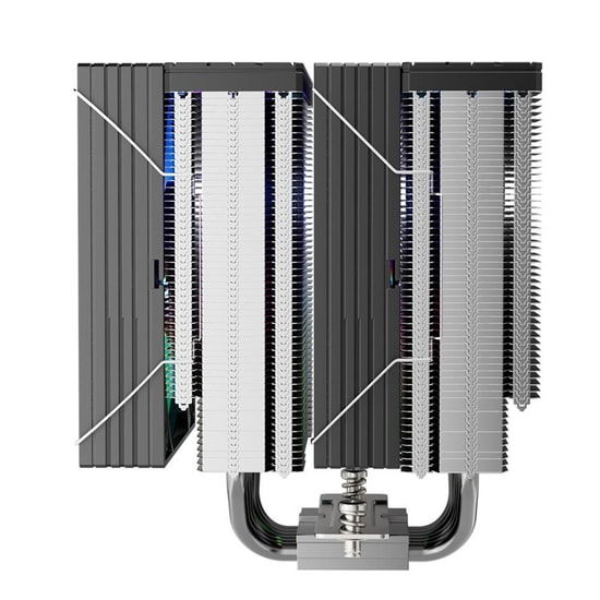 1st Player Cryo CY12LD Siyah 2x120mm İşlemci Soğutucu (CY12LD-BK) - ARGB, 4 Pin PWM, AM5/LGA 1851-1700, 1900 RPM
