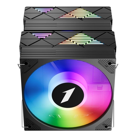 1st Player Cryo CY12LD Siyah 2x120mm İşlemci Soğutucu (CY12LD-BK) - ARGB, 4 Pin PWM, AM5/LGA 1851-1700, 1900 RPM