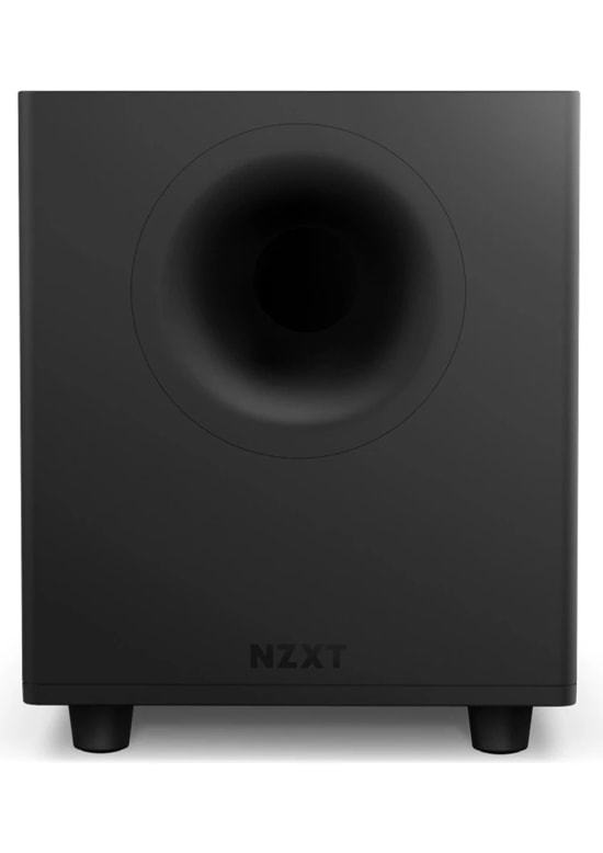 NZXT Relay Siyah 140W Subwoofer Hoparlör (AP-SUB80-EU) - 6.5 inç Sürücü, Crossover ve Faz Ayarı, Güçlü Bas