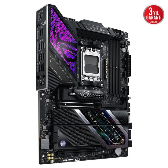 Asus ROG STRIX X870E-E GAMING WIFI7 NEO AM5 DDR5 Anakart - AMD X870E, 9600MHz, WiFi 7, 5xM.2, 2xUSB4, ATX