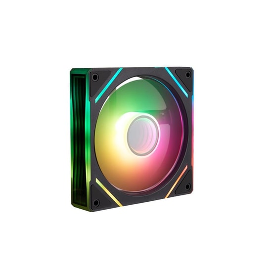 1st Player FC7R Siyah 120mm Reverse ARGB Kasa Fanı (FC7R-BK-1IN1) - 4 Pin PWM, Ayna Tasarımlı, Tekli Paket, Ters Fan