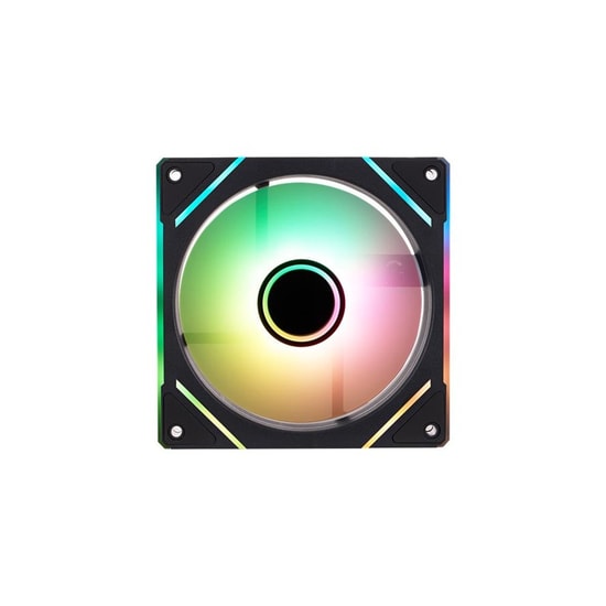 1st Player FC7R Siyah 120mm Reverse ARGB Kasa Fanı (FC7R-BK-1IN1) - 4 Pin PWM, Ayna Tasarımlı, Tekli Paket, Ters Fan