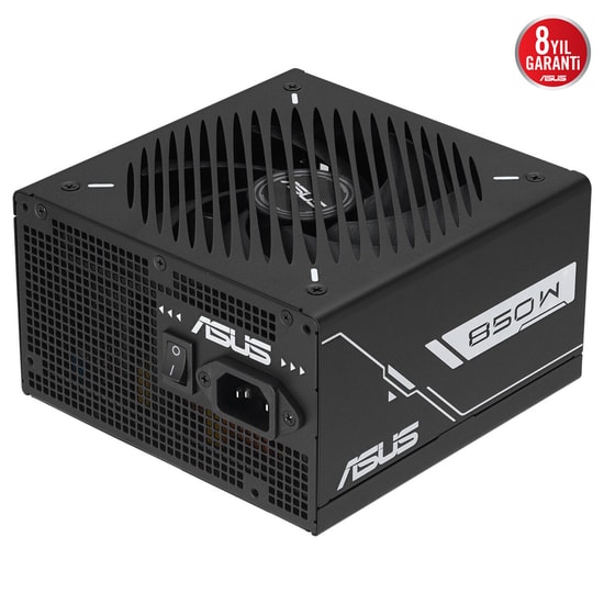 Asus Prime 850G 850W 80+ Gold Tam Modüler Güç Kaynağı - PCIe 5.1, ATX 3.1 Uyumlu, 135mm Fan, 8 Yıl Garanti