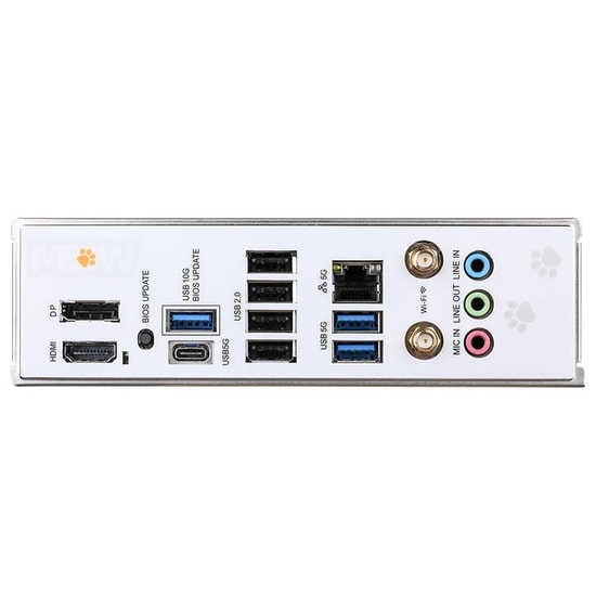 Colorful COLORFIRE B850M-MEOW WIFI7 V14 DDR5 AM5 mATX Anakart - 8000MT/s(OC), WiFi 7, 2xM.2, PCIe 5.0, AM5 Soket