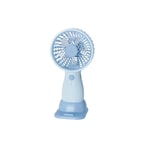 Nettech ES-9200 Mavi Mini Boy Şarjlı Masaüstü Fan (NT-118013) - Taşınabilir, Ev-Ofis-Okul, Type-C Şarjlı, Sessiz