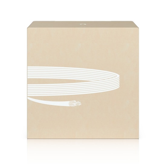 Ubiquiti UACC-CABLE-C6A-CMR CAT6A Beyaz Network Kablosu - 305 Metre, 23AWG, %100 Bakır, FRPVC Halojen Free