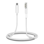 Nettech NT-118041 Magsafe 1 45W 150 Cm Type-C Şarj ve Data Kablosu (Beyaz) - 1.5m Plastik Gövde, Hızlı Şarj Desteği
