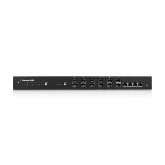 Ubiquiti ES-16-XG L3 Yönetilebilir Switch - 12 Port 10GB SFP+, 4 Port 10GB RJ45, 160 Gbps, Rackmount Kasa