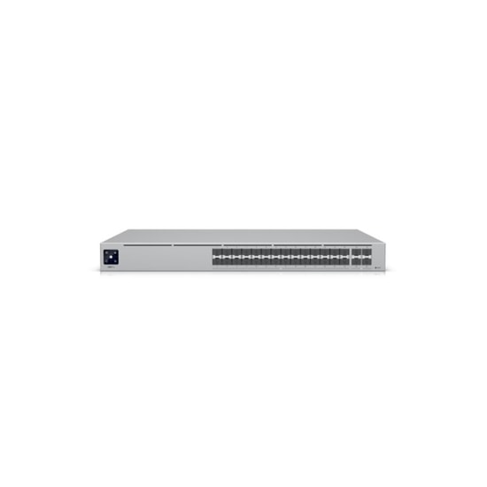 Ubiquiti USW-PRO-AGGREGATION L3 Yönetilebilir Switch - 28 Port 10G SFP+, 4 Port 25G SFP28, Rackmount Kasa Ağ Anahtarı