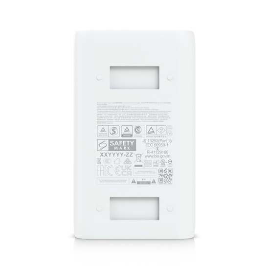 Ubiquiti U-POE++ 60W Gigabit PoE++ Adaptör - 48V 60W, 2 Port, 802.3bt Uyumlu, PoE Enjektör, ESD Korumalı