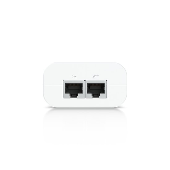 Ubiquiti U-POE++ 60W Gigabit PoE++ Adaptör - 48V 60W, 2 Port, 802.3bt Uyumlu, PoE Enjektör, ESD Korumalı