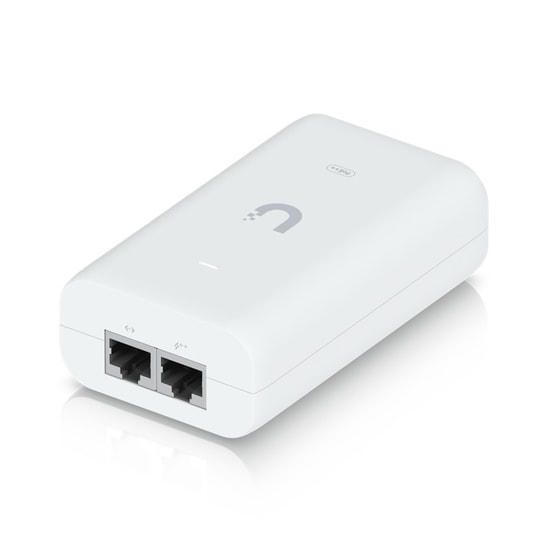 Ubiquiti U-POE++ 60W Gigabit PoE++ Adaptör - 48V 60W, 2 Port, 802.3bt Uyumlu, PoE Enjektör, ESD Korumalı