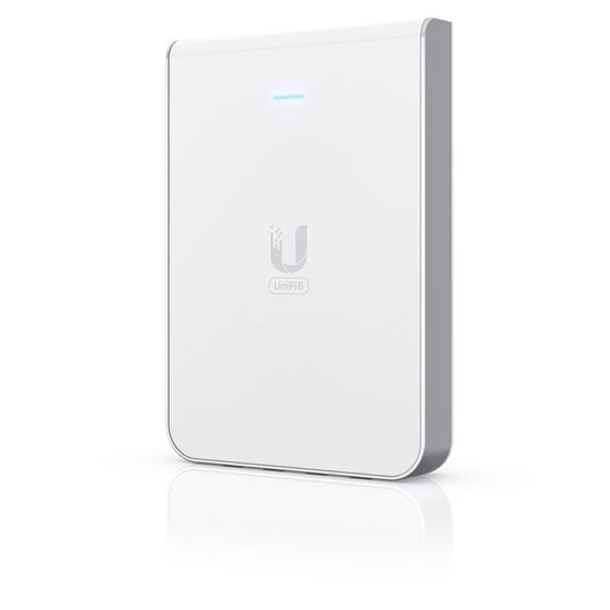 Ubiquiti UniFi 6 U6-IW WiFi 6 Duvar Tipi Access Point - 5.3Gbps, 4x4 MIMO, 5 Port Gigabit, PoE, Adaptörsüz