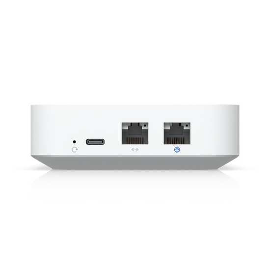 Ubiquiti UniFi UXG-LITE Gigabit Cloud Gateway Router - 2 Port, SD-WAN, WireGuard, Kompakt Güvenlik Duvarı