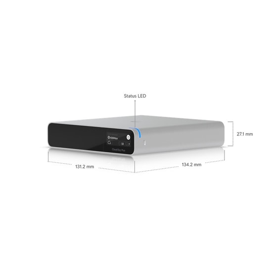 Ubiquiti UCK-G2-SSD UniFi CloudKey Gen2 Controller - 1 Port Gigabit, USB-C, Tümleşik SSD li Ağ Yönetim Cihazı