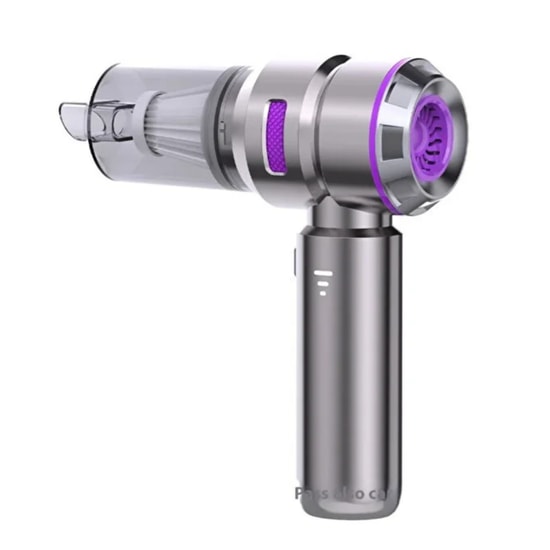 Nettech Castu CS59 Plus Max Gri Araç İçi Vakum Süpürge (NT-118037) - 20000Pa Emiş, Type-C Şarjlı, 55dB Sessiz Çalışma
