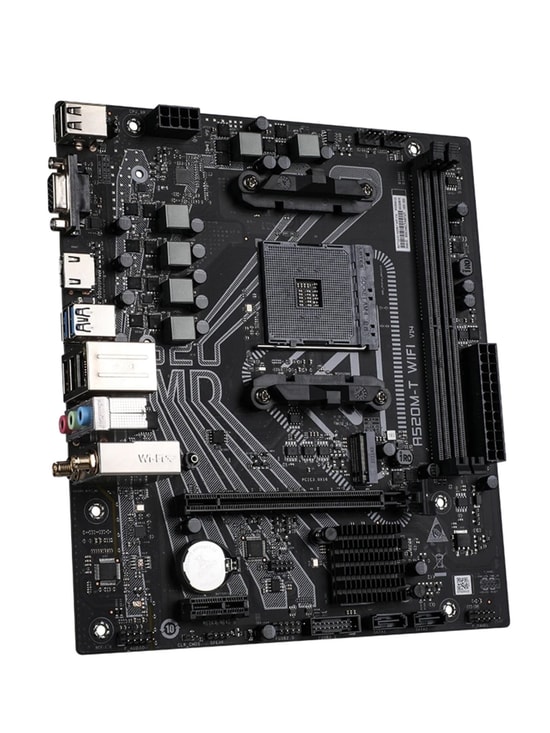 Colorful BATTLE-AX A520M-T V14 DDR4 3600MHz Anakart - AMD AM4, A520, 64GB RAM, 2x M.2, HDMI, PCIe 3.0, mATX