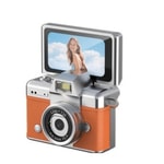 Nettech Castu LK-027 Turuncu Mini Flip Dijital Aksiyon Kamera (NT-118028) - Çocuklar İçin Selfie Özellikli Kamera