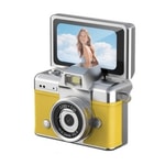 Nettech Castu LK-027 Sarı Mini Flip Dijital Aksiyon Kamera (NT-118026) - Çocuklar İçin Selfie Özellikli Kamera