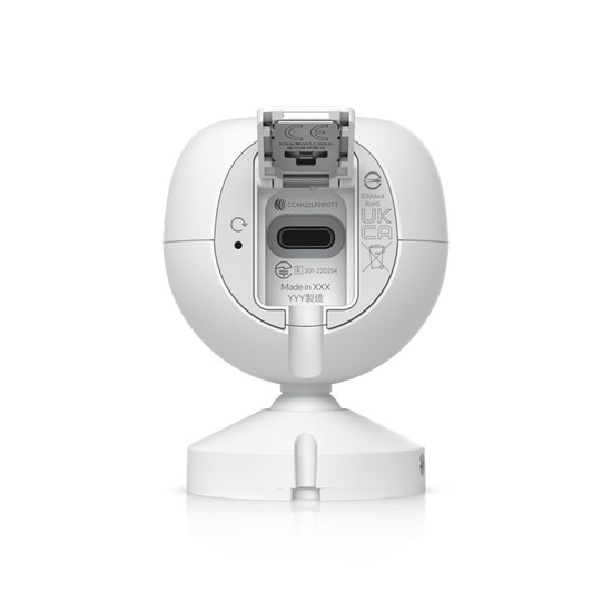 Ubiquiti UVC-G4-INS 4MP Wi-Fi IP Kamera - 2.8mm Lens, 6m IR, Çift Yönlü Ses, İnsan/Araç Algılama, IPX5 Koruma