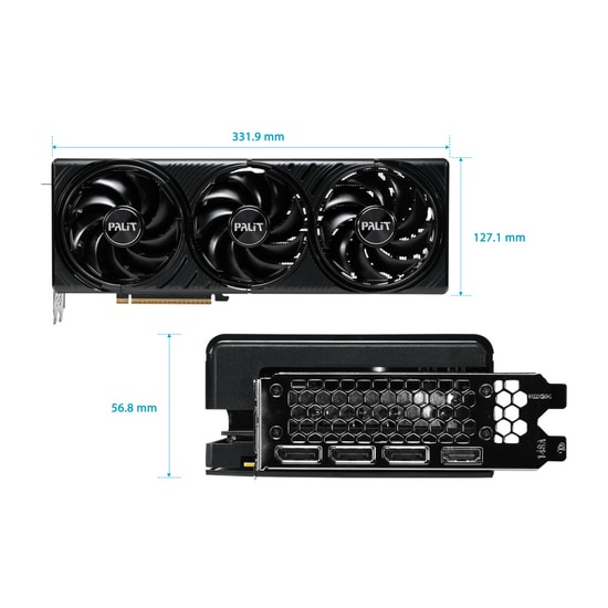 Palit GeForce RTX 5080 Infinity 3 16GB GDDR7 Ekran Kartı (NE75080019T2-GB2035S) - 256Bit, DLSS 4, Reflex 2