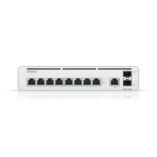 Ubiquiti UISP-CONSOLE 8 Port Gigabit Gateway Router - 1 WAN Port, 2x10G SFP+ Port, Rackmount, Ağ Yönetim Cihazı