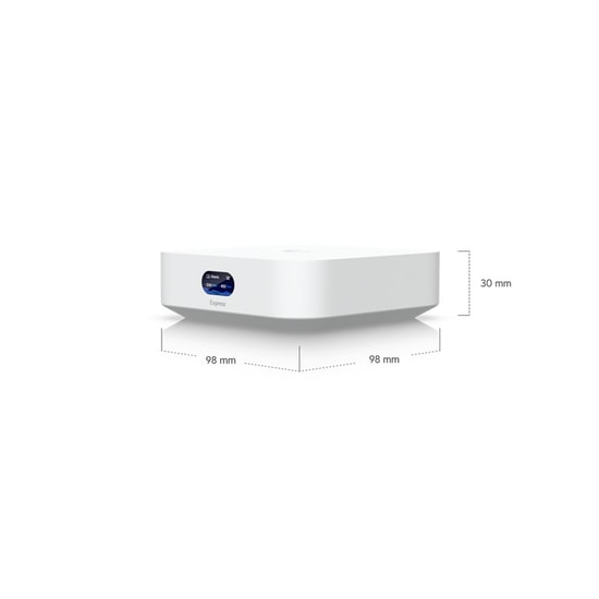 Ubiquiti UniFi Express UX-EU WiFi 6 Router - AX3000, 2 Port Gigabit, 50 Kullanıcı Desteği, Mesh, Bluetooth