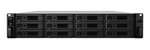 Synology RS3621RPXS 12 Yuva Rack Tipi NAS - Intel Xeon 6 Çekirdekli, 8GB DDR4 ECC RAM, 2U Form, Yedek Güç Kaynağı