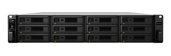 Synology RS3621RPXS 12 Yuva Rack Tipi NAS - Intel Xeon 6 Çekirdekli, 8GB DDR4 ECC RAM, 2U Form, Yedek Güç Kaynağı