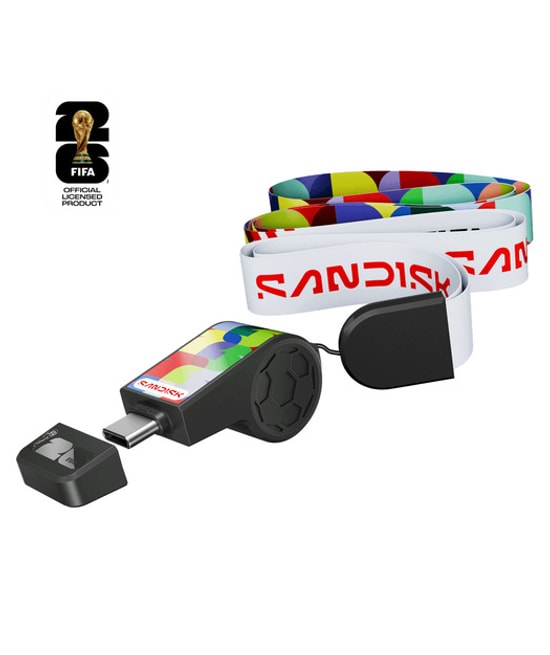 SANDISK FIFA World Cup 2026 Type-C Flash Bellek SDCZIA-064G-G46 64GB - 300MB/s Okuma Hızı, USB-C Bağlantı