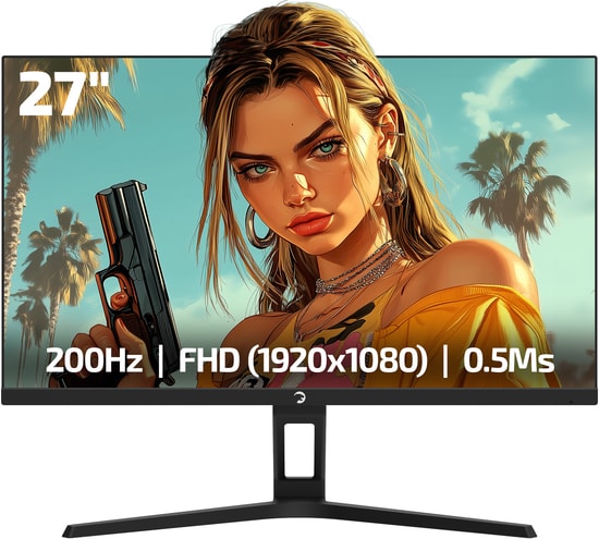 Gamepower KAZE T20 27 Gaming Monitör - 27" Fast IPS 240Hz 0.5ms FHD, HDR400, 2x2W Speaker, G-Sync, FreeSync