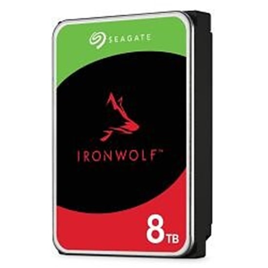 Seagate IronWolf 8 TB 3.5" SATA3 NAS Harddisk (ST8000VN002) - 5400RPM, 256MB Ön Bellek, 3 Yıl Garanti