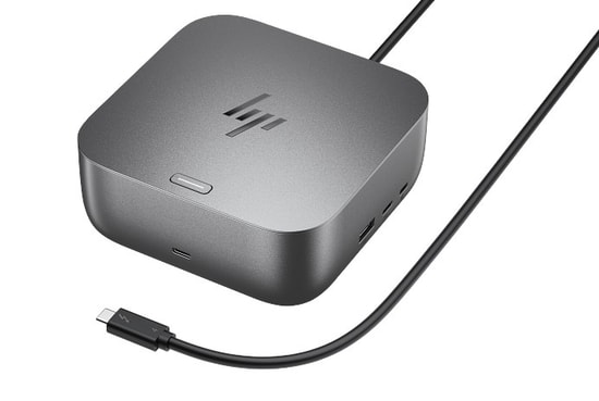 HP G6 Thunderbolt 4 Dock Bağlantı İstasyonu (9X472UT) - 100W Güç İletimi, USB-C, Sorunsuz Güvenli Bağlantı Hub