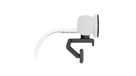 Logitech MX Brio 4K Ultra HD Webcam (960-001554) - Açık Gri, HDR, USB-C, Çift Mikrofon, Yapay Zeka Destekli