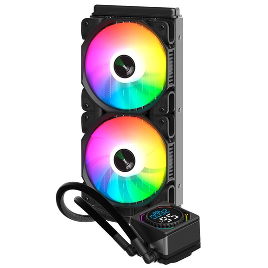 Gamepower Skadi Square 240 ARGB Sıvı Soğutucu (SKADI SQUARE 240 ARGB SIVI SOGUTUCU) - 2x120mm PWM, AM5, LGA1700
