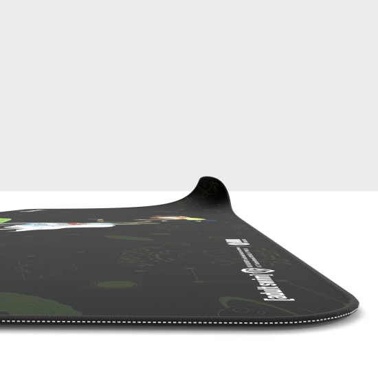 Hawk Rick And Morty Portal 90x40 Mouse Pad (RICK-MORTY-PORTAL-90X40-MP) - XL 900x400mm, 3mm, Kaymaz Taban Oyuncu Pad