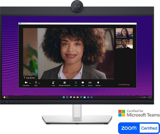 Dell P2724DEB 27" QHD Video Konferans Monitörü - 2560x1440, 8ms, 60Hz, IPS, HDMI, DP, USB-C, Pivot, VESA, Hoparlör