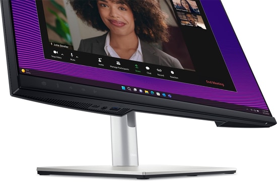 Dell P2724DEB 27" QHD Video Konferans Monitörü - 2560x1440, 8ms, 60Hz, IPS, HDMI, DP, USB-C, Pivot, VESA, Hoparlör
