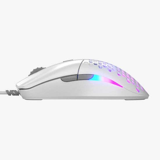 Glorious Model O Eternal GLO-OE-W-WHT Beyaz RGB Kablolu Oyuncu Mouse - 12000 DPI, 55g Hafiflik, 300 IPS, 6 Tuş
