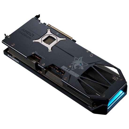 PowerColor Hellhound RX 9070 GRE 12GB Ekran Kartı (RX9070GRE 12G-L/OC) - 192 Bit, GDDR6, 3xDP, 1xHDMI, OC, RDNA 4.0