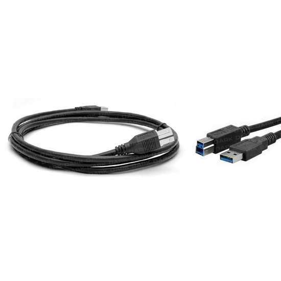 Dark DK-CB-USB3PRNL150 1.5 Metre USB 3.0 Yazıcı Kablosu - 5Gbps Aktarım Hızı, Tip A'dan Tip B'ye Data Kablosu