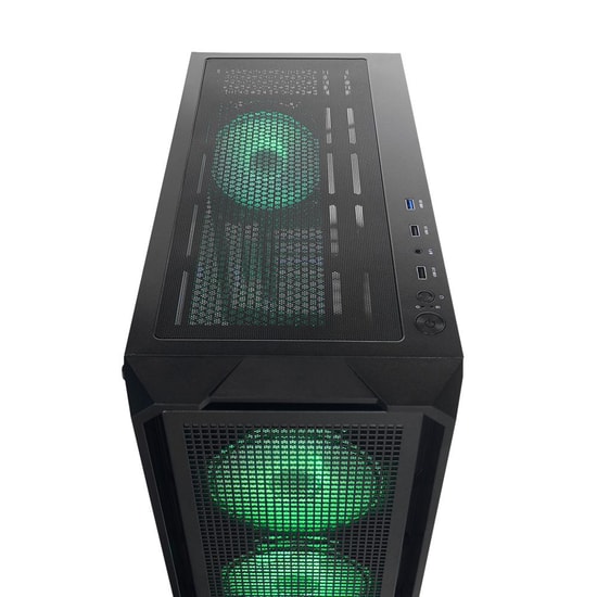 Rampage X-CHAIN 750W 80 Plus Bronze ATX Oyuncu Kasası - Temperli Cam, 4x120mm RGB Fan, 650W Real Güç Kaynağı