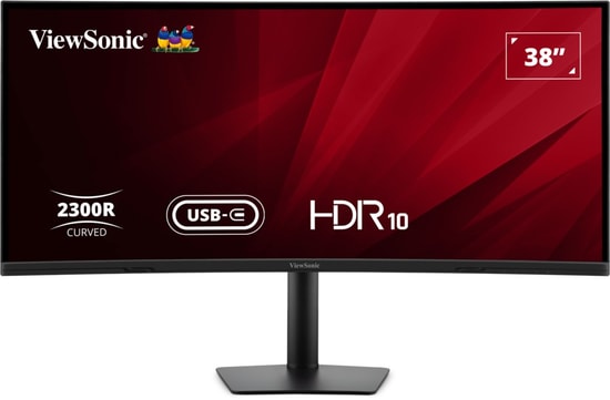 ViewSonic VA3820C 38" 75Hz 4ms Kavisli IPS Monitör - 3840x1600, 21:9 UltraWide, USB-C Hub, 2x HDMI, DP, Hoparlör