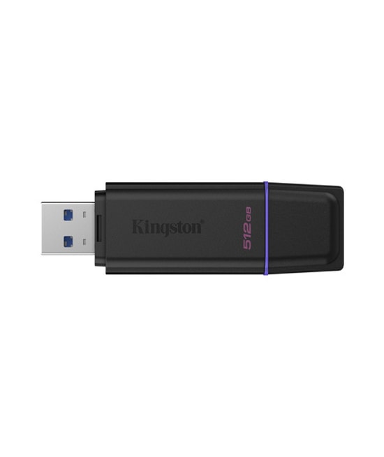 Kingston DataTraveler Exodia G2 512GB USB 3.2 Gen 1 Flash Bellek (DTXG2/512GB) - Siyah/Mor, USB Type-A, NAND Bellek