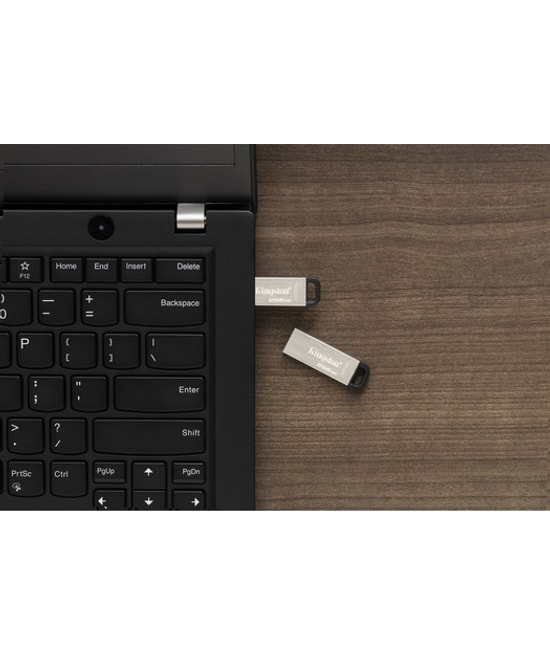 Kingston DataTraveler Kyson 256GB USB 3.2 Gen 1 Metal Flash Bellek (DTKN/256GB) - 200MB/s Okuma, 60MB/s Yazma Hızı