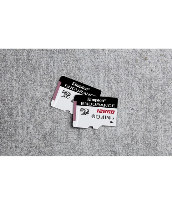 Kingston 128GB High Endurance MicroSD Kart (SDCE/128GB) - 95MB/s Okuma, 45MB/s Yazma, UHS-I, C10, A1 Hafıza Kartı