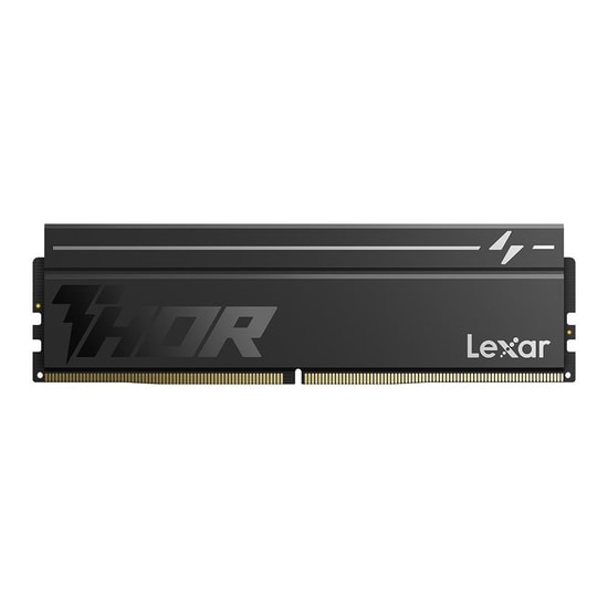 Lexar Thor 16GB (1x16GB) DDR5 6000MHz CL38 RAM (LD5U16G60C380V-RGS) - Soğutuculu UDIMM Masaüstü Belleği, DDR5-6000 MHz