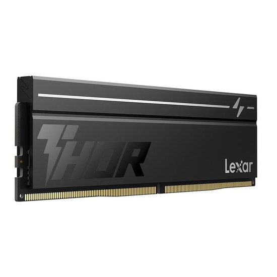 Lexar Thor 16GB (1x16GB) DDR5 6000MHz CL38 RAM (LD5U16G60C380V-RGS) - Soğutuculu UDIMM Masaüstü Belleği, DDR5-6000 MHz